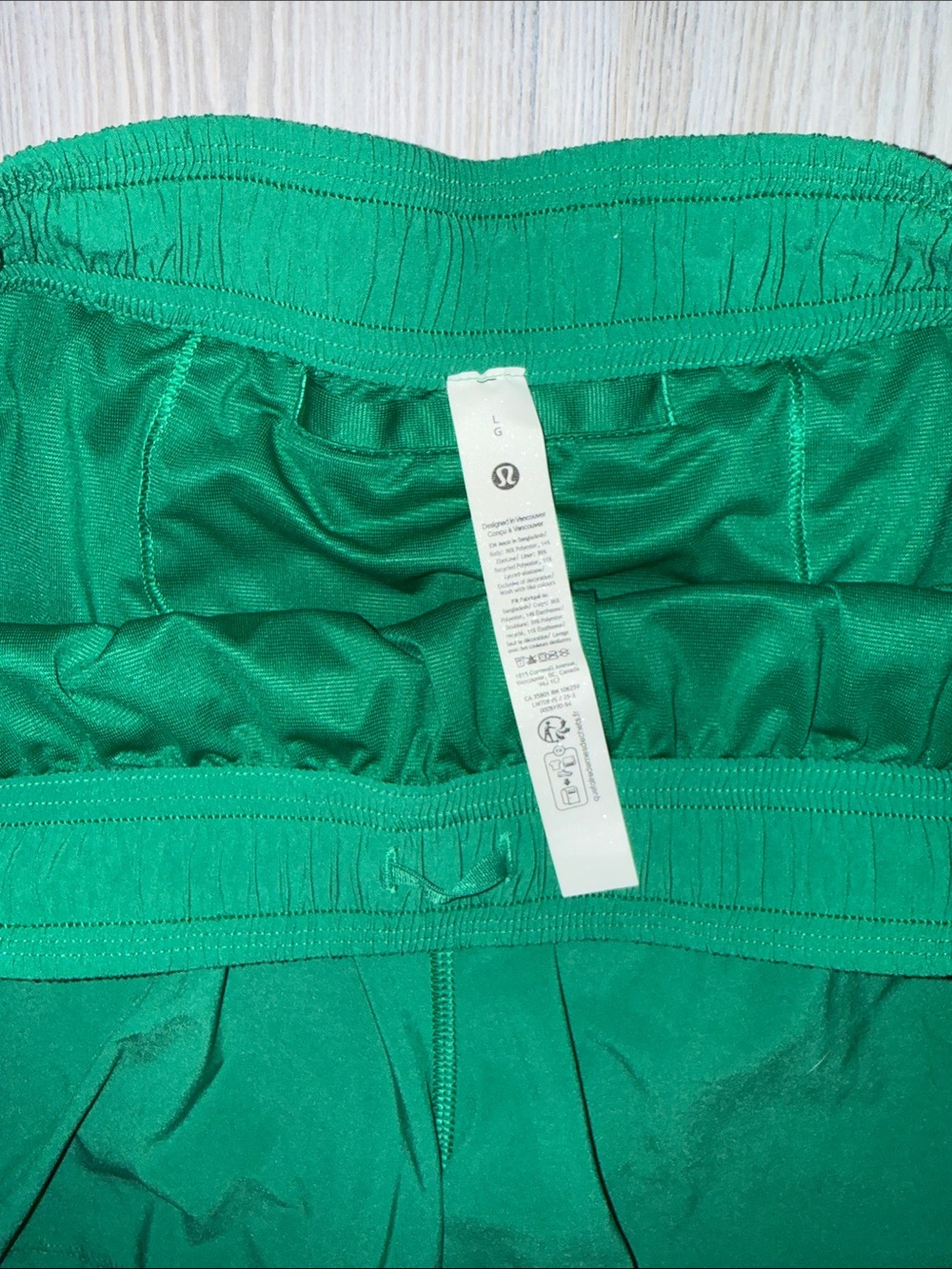 lululemon athletica Emerald Green Athletic Running Shorts - Picture 5 of 5